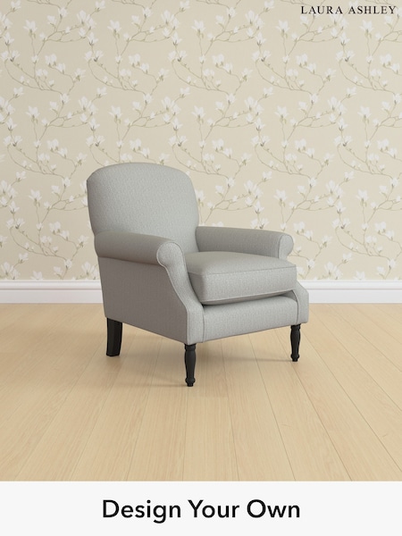 Edwin Herringbone/Pale Steel Grey Cambridge By Laura Ashley (W71380) | £750
