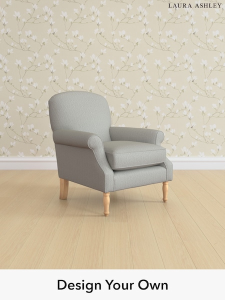 Edwin Herringbone/Pale Steel Grey Cambridge By Laura Ashley (W71380) | £750