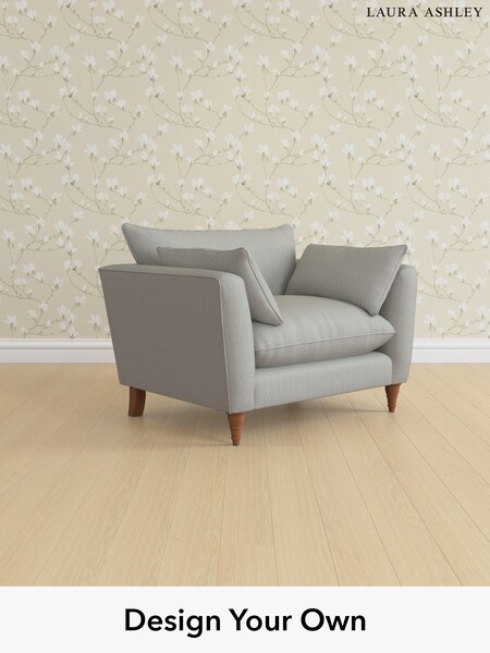 Edwin Herringbone/Pale Steel Grey Casterton By Laura Ashley (W71381) | £1,000