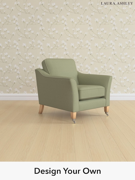 Edwin Herringbone/Hedgerow Green Marford By Laura Ashley (W71383) | £775