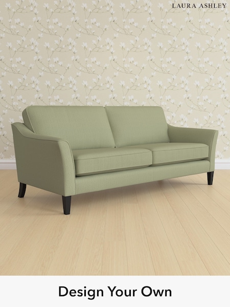 Edwin Herringbone/Hedgerow Green Marford By Laura Ashley (W71383) | £1,375