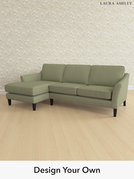 Edwin Herringbone/Hedgerow Green Marford By Laura Ashley (W71383) | £2,050