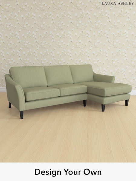 Edwin Herringbone/Hedgerow Green Marford By Laura Ashley (W71383) | £2,050
