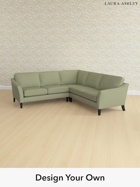 Edwin Herringbone/Hedgerow Green Marford By Laura Ashley (W71383) | £2,500