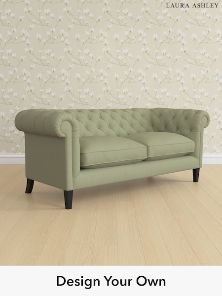 Edwin Herringbone/Hedgerow Green Penarth By Laura Ashley (W71384) | £1,625