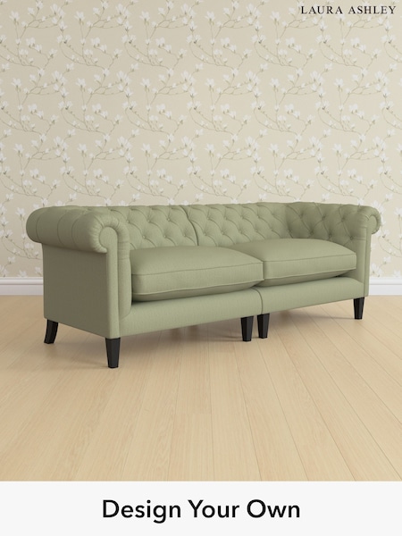 Edwin Herringbone/Hedgerow Green Penarth By Laura Ashley (W71384) | £1,950