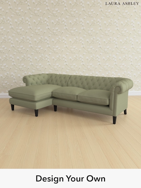 Edwin Herringbone/Hedgerow Green Penarth By Laura Ashley (W71384) | £2,575