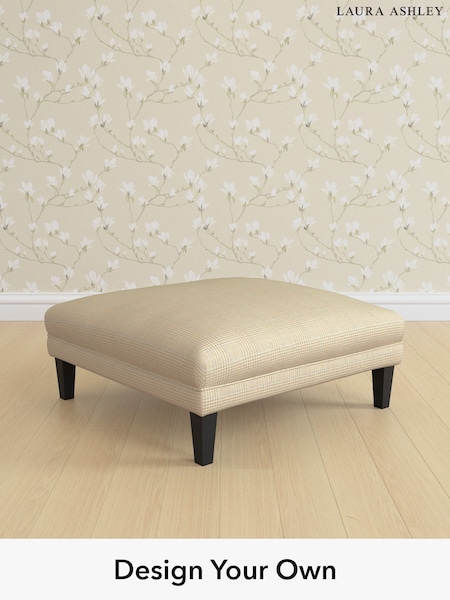 Birchgrove Check/Oatmeal Natural Chatsworth By Laura Ashley (W71385) | £650
