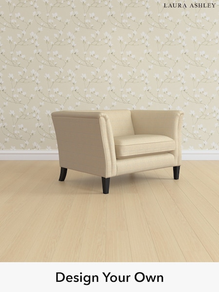 Birchgrove Check/Oatmeal Natural Chatsworth By Laura Ashley (W71385) | £1,100