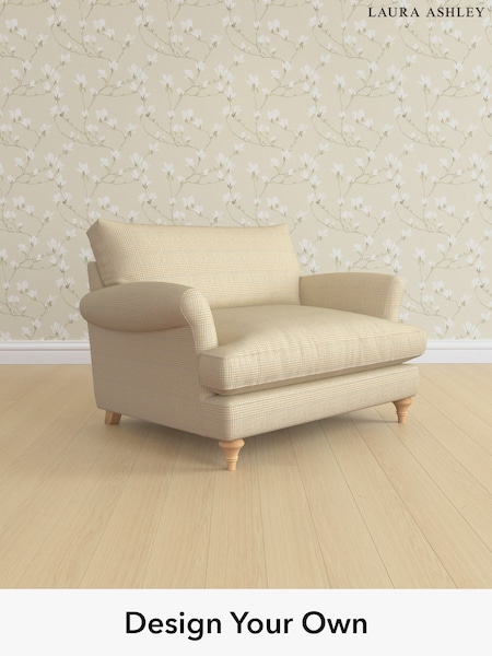 Birchgrove Check/Oatmeal Natural Westley By Laura Ashley (W71386) | £1,100