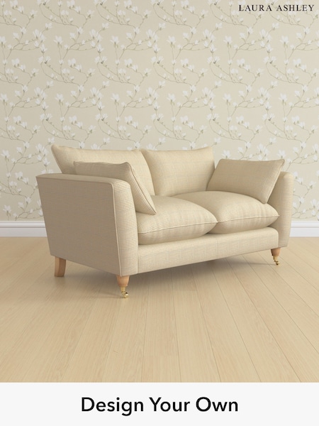Birchgrove Check/Oatmeal Natural Casterton By Laura Ashley (W71390) | £1,375