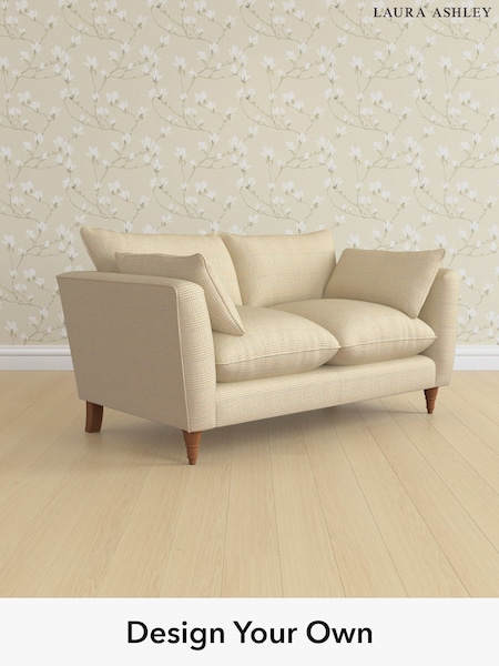 Birchgrove Check/Oatmeal Natural Casterton By Laura Ashley (W71390) | £1,375
