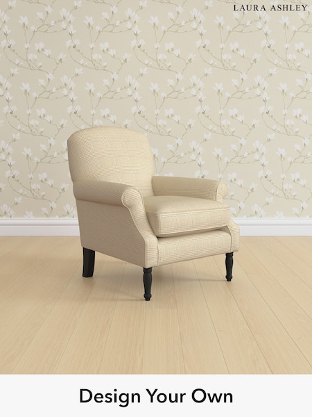 Birchgrove Check/Oatmeal Natural Cambridge By Laura Ashley (W71391) | £850