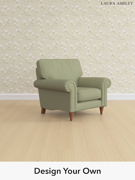 Edwin Herringbone/Hedgerow Green Kingston By Laura Ashley (W71396) | £875