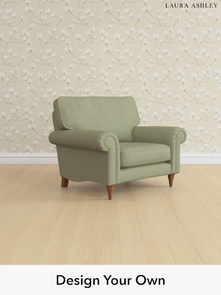 Edwin Herringbone/Hedgerow Green Kingston By Laura Ashley (W71396) | £975