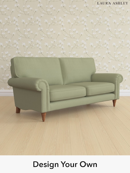 Edwin Herringbone/Hedgerow Green Kingston By Laura Ashley (W71396) | £1,325