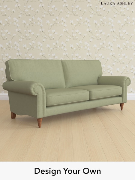 Edwin Herringbone/Hedgerow Green Kingston By Laura Ashley (W71396) | £1,425