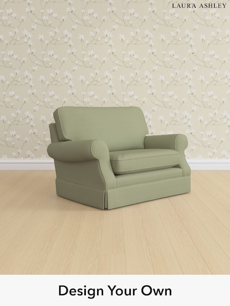 Edwin Herringbone/Hedgerow Green Padstow By Laura Ashley (W71398) | £1,050