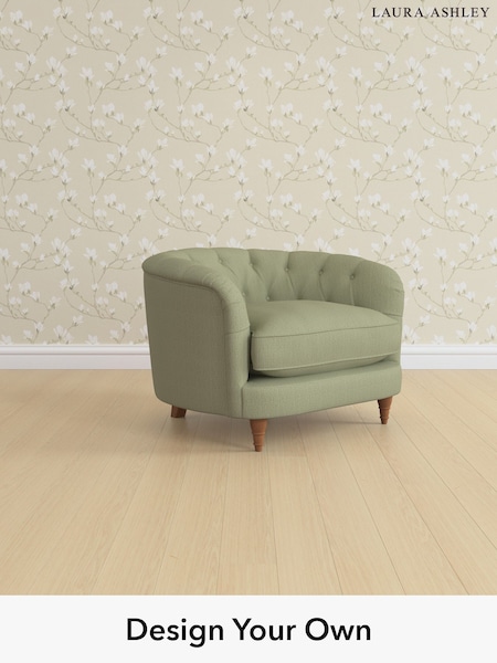 Edwin Herringbone/Hedgerow Green Hathersage By Laura Ashley (W71400) | £1,450