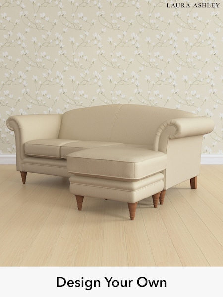 Edwin Herringbone/Natural Gloucester By Laura Ashley (W71402) | £1,800