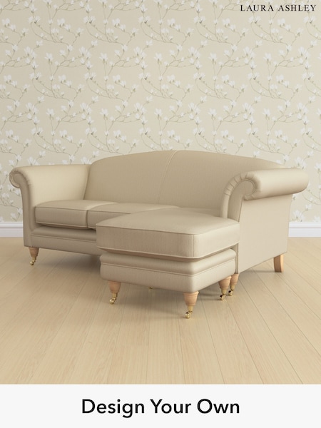 Edwin Herringbone/Natural Gloucester By Laura Ashley (W71402) | £1,800