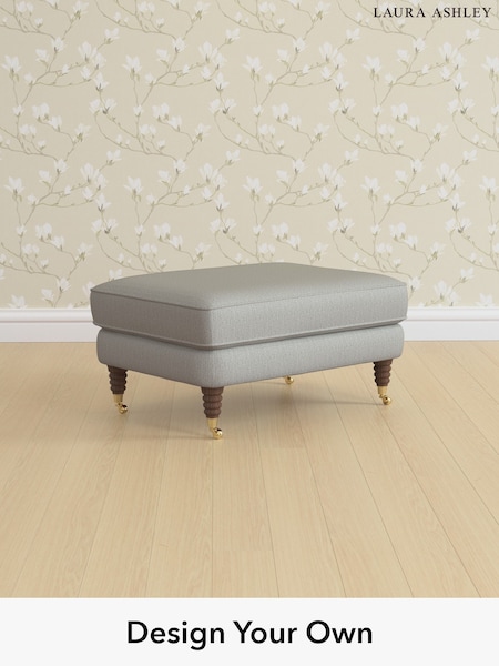 Edwin Herringbone/Pale Steel Grey Havering By Laura Ashley (W71411) | £525