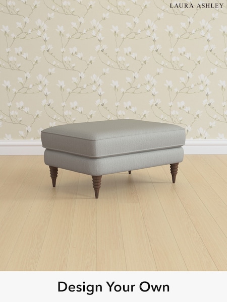 Edwin Herringbone/Pale Steel Grey Havering By Laura Ashley (W71411) | £525