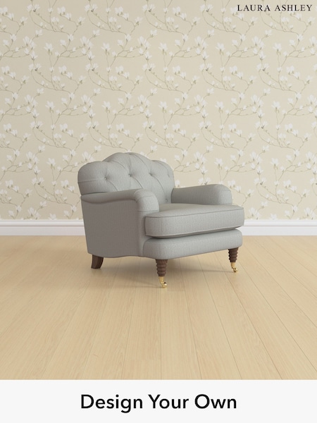 Edwin Herringbone/Pale Steel Grey Havering By Laura Ashley (W71411) | £1,000