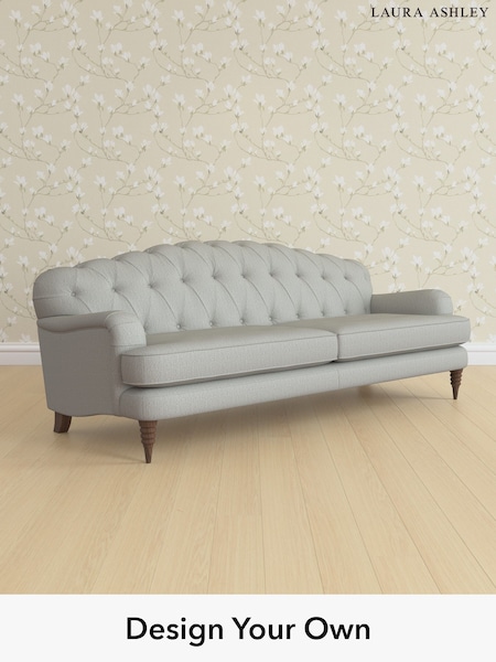 Edwin Herringbone/Pale Steel Grey Havering By Laura Ashley (W71411) | £1,675