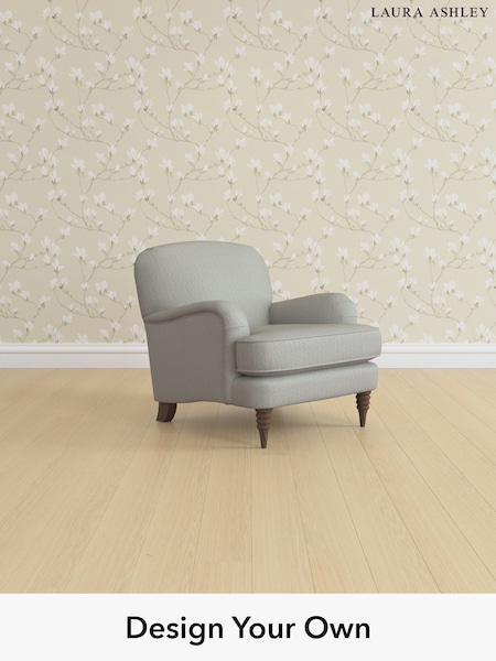 Edwin Herringbone/Pale Steel Grey Lynden By Laura Ashley (W71412) | £850