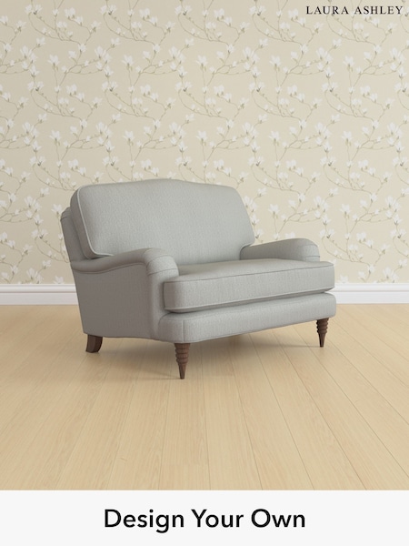 Edwin Herringbone/Pale Steel Grey Lynden By Laura Ashley (W71412) | £975