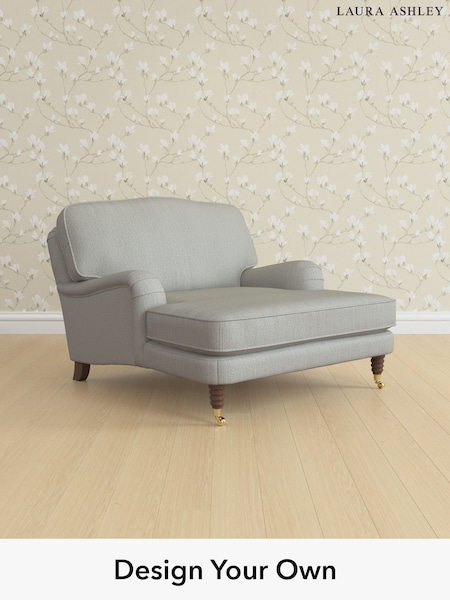 Edwin Herringbone/Pale Steel Grey Lynden By Laura Ashley (W71412) | £1,125