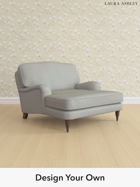Edwin Herringbone/Pale Steel Grey Lynden By Laura Ashley (W71412) | £1,125