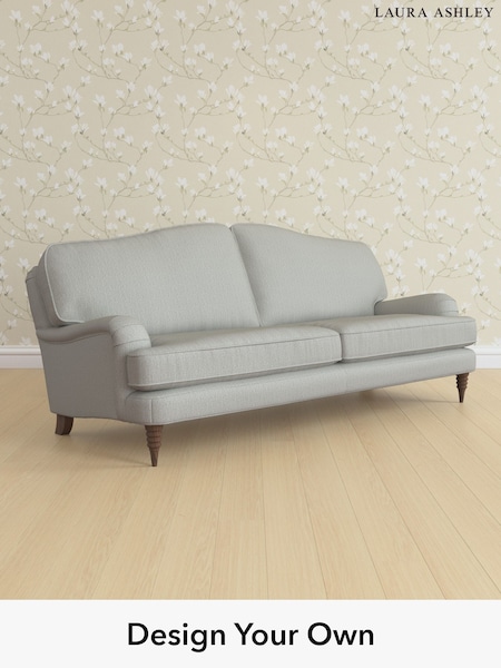 Edwin Herringbone/Pale Steel Grey Lynden By Laura Ashley (W71412) | £1,500