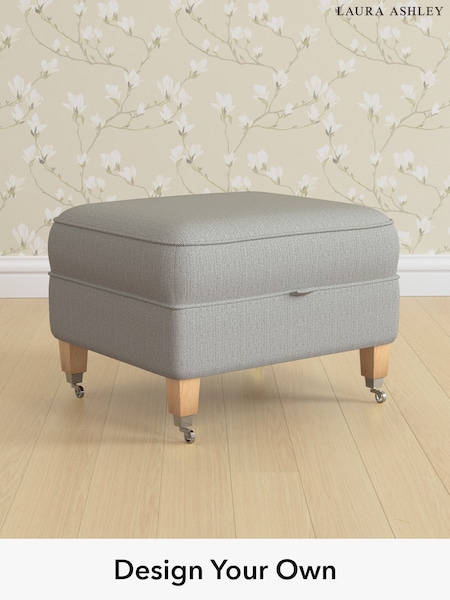 Edwin Herringbone/Pale Steel Grey Marford By Laura Ashley (W71413) | £500