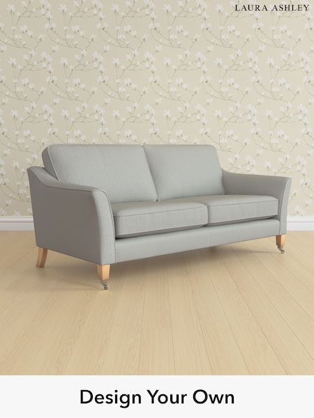 Edwin Herringbone/Pale Steel Grey Marford By Laura Ashley (W71413) | £1,275