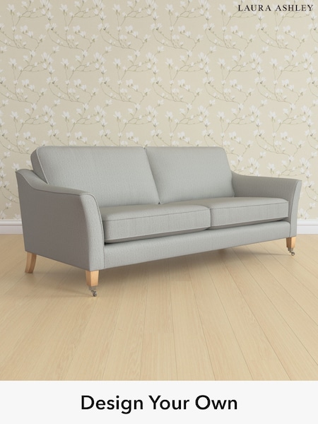 Edwin Herringbone/Pale Steel Grey Marford By Laura Ashley (W71413) | £1,375
