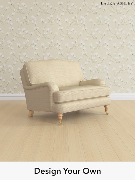 Birchgrove Check/Oatmeal Natural Lynden By Laura Ashley (W71421) | £1,075