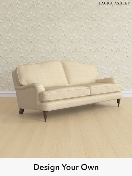 Birchgrove Check/Oatmeal Natural Lynden By Laura Ashley (W71421) | £1,525