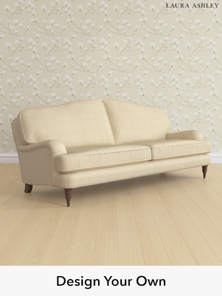 Birchgrove Check/Oatmeal Natural Lynden By Laura Ashley (W71421) | £1,700