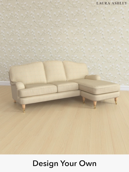 Birchgrove Check/Oatmeal Natural Lynden By Laura Ashley (W71421) | £2,500
