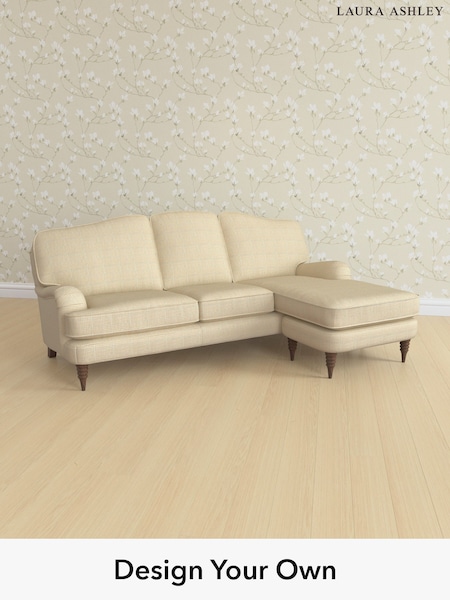 Birchgrove Check/Oatmeal Natural Lynden By Laura Ashley (W71421) | £2,500