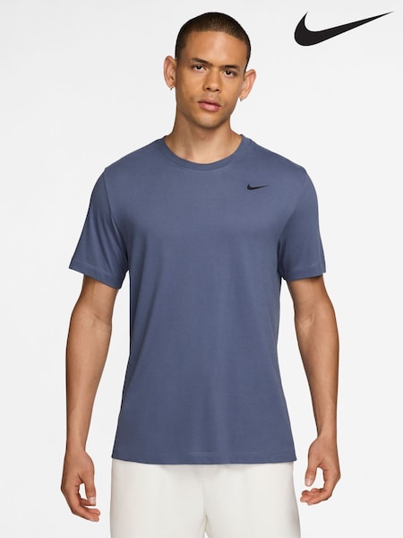 Nike Diffused Blue Dri-FIT Training T-Shirt (W71505) | £28