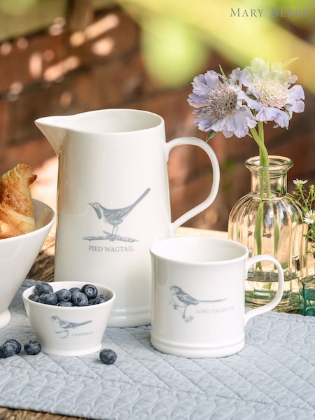 Mary Berry Grey Large Garden Pied Wagtail Jug (W71559) | £30
