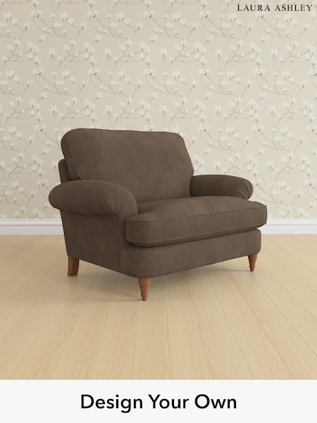 Sinclair Cord/Chocolate Brown Beaumaris By Laura Ashley (W71588) | £1,100