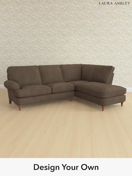 Sinclair Cord/Chocolate Brown Beaumaris By Laura Ashley (W71588) | £2,450