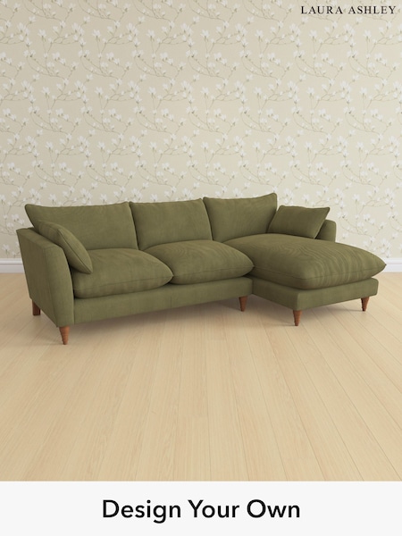 Sinclair Cord/Ivy Green Casterton By Laura Ashley (W71594) | £2,275