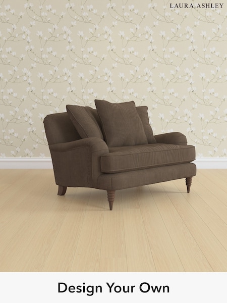 Sinclair Cord/Chocolate Brown Lynden Scatter Back By Laura Ashley (W71596) | £1,125