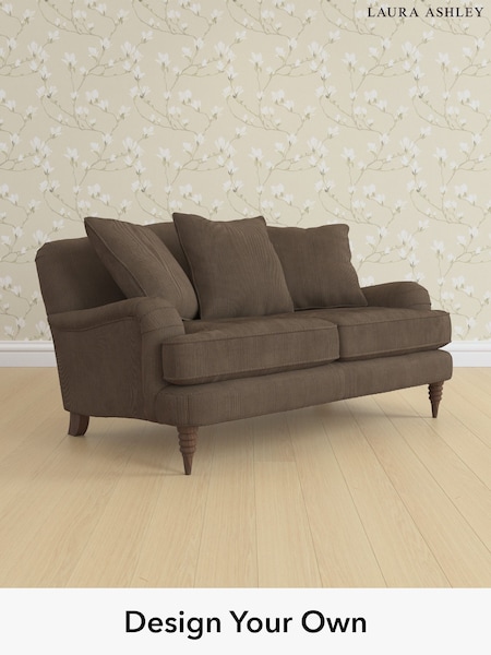 Sinclair Cord/Chocolate Brown Lynden Scatter Back By Laura Ashley (W71596) | £1,350