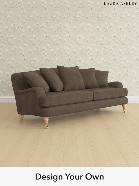Sinclair Cord/Chocolate Brown Lynden Scatter Back By Laura Ashley (W71596) | £1,475